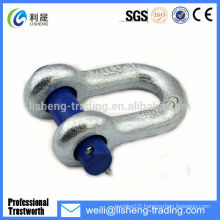 U.S Type Alloy Steel Round Pin G215 Chain Shackle